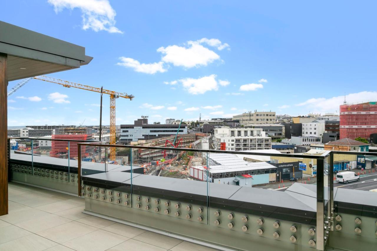 オークランドEnfield Sky - Brand New Luxury Penthouseアパートメント エクステリア 写真